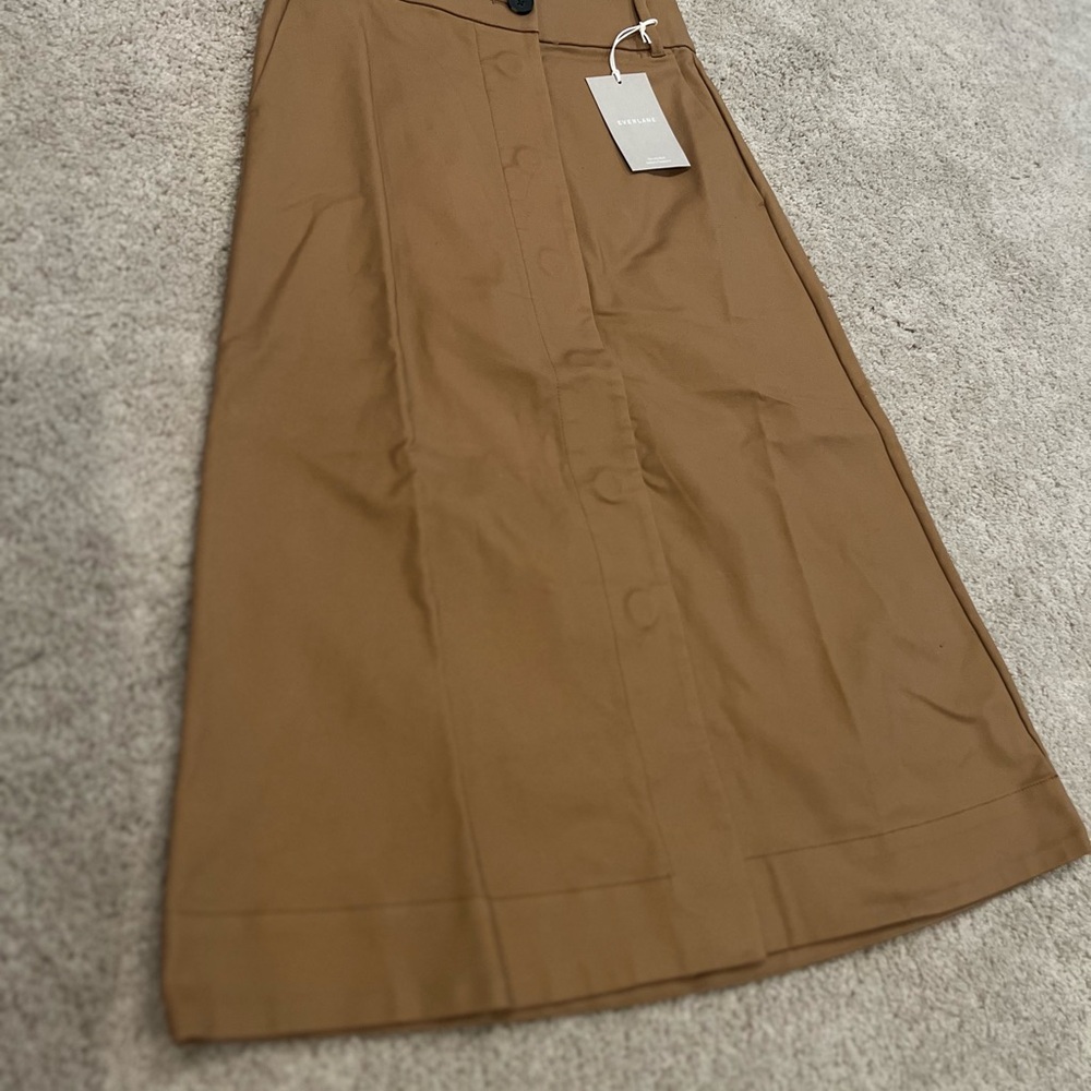 Everlane Cotton A-line Skirt - Picture 3 of 7